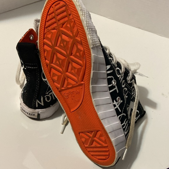 Converse All-Stars UNT1TL3D High Not A Chuck - White/Black/Orange - Picture 4 of 8